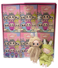 Кукла Monster Labubu сгибаются руки ноги + съемная одежда 