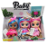 Kindi kids Кукла с цветными волосами музыкальная 250530-12 /20*11см