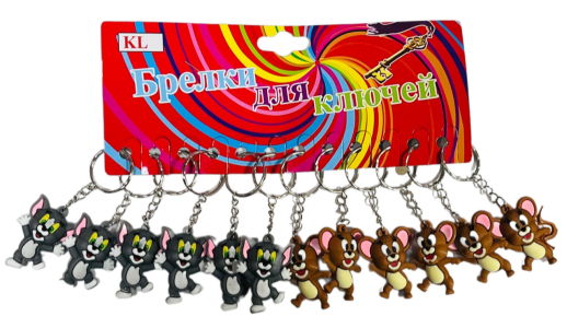 Брелок мультяшные герои 