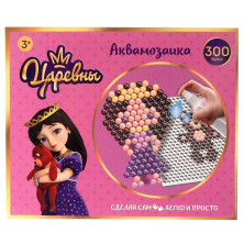 Набор для творчества Аквамозаика Царевны Соня 300 бусин