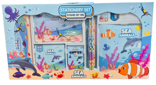 Канцелярский подарочный набор "Sea Animals"