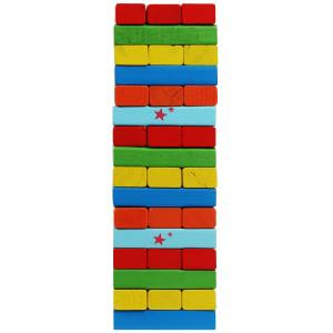 Настольная игра пирамидка дерев.башня СКАЗОЧНЫЙ ПАТРУЛЬ, арт. 342966, 2007K698-R4, ИГРАЕМ ВМЕСТЕ