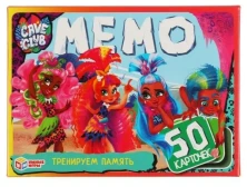 Карточная игра Мемо "Кейв Клаб (50 карточек) Умные игры