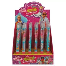 Ручка шариковая, автоматическая, шоубокс Barbie barbie extra Умка уп-24шт в кор.24уп
