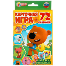 Карточная игра Ми-ми-мишки, карточки 7 2шт 85х62мм, серия Умные игры
