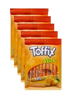 Конфеты жевательные со вкусом апельсина Toffix Stick 70гр*15шт