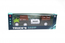 Грузовик с прицепом Truks City Car PL5044