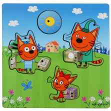 ИГРУШКА ДЕР. 'БУРАТИНО' НАСТОЛЬНАЯ ИГРА. ВКЛАДЫШ «ПОХОД НА ПОЧТУ» в кор.120шт