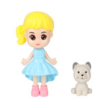 Кукла-фея 9см, с питомцем, на блистере Тутти, 12 см., в кор.96шт