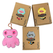 Мягкая игрушка брелок Fuggler, Монстр Фагглер 15*8см 
