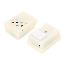 Игрушка мягкая мишка желтый 20см, озвуч. Добрые игрушки в кор. 24шт