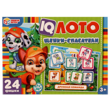 IQ-лото. Щенки-спасатели. 138х189х32 мм. Умные игры.