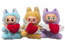 Музыкальная игрушка Labubu светиться (в упаковке/ 16см)