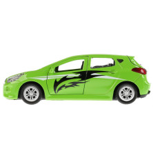 Машина металл KIA CEED СПОРТ, 12 см, откр дв, багаж, инерц., в кор Технопарк в кор.2*36шт