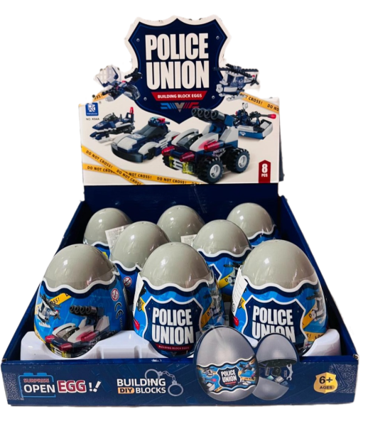 Машинка спецтехника ''POLICE UNION'' конструктор 