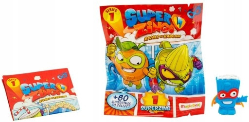 НАБОР ФИГУР SUPER ZINGS ИЗ 1 ФИГУРКИ SUPERZINGS (15рублей 50 блоков 400 шт)