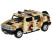 Машина металл свет-звук HUMMER H2 PICКUP КАМУФЛЯЖ 12 см, двери, багажн, кор. Технопарк