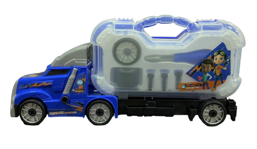 Набор Rusty Rivets/Расти-механик ремонтный грузовик звук+свет  с машинками, 55*22*11 см.