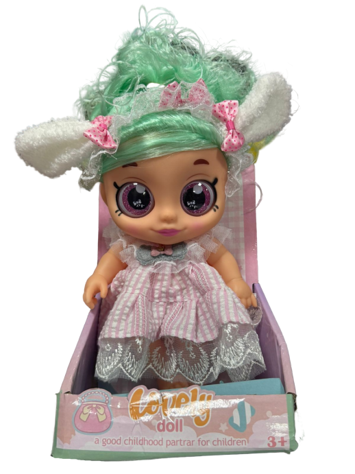 Кукла Kindi Kids с большими глазками музыкальная 250530-8 